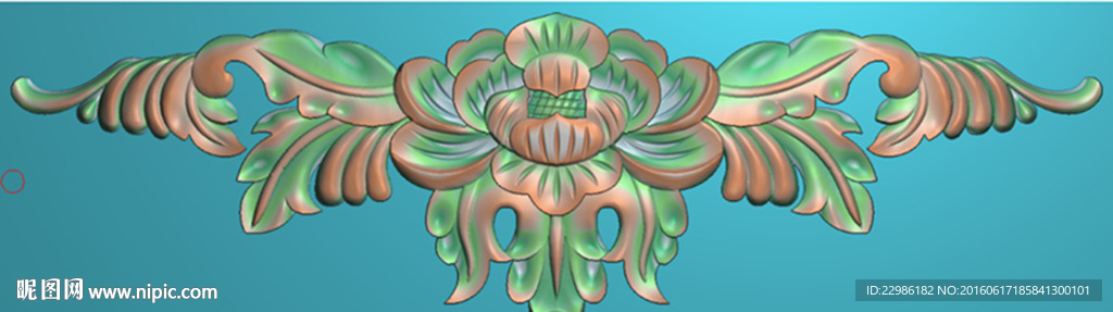 牡丹洋花门上床头花