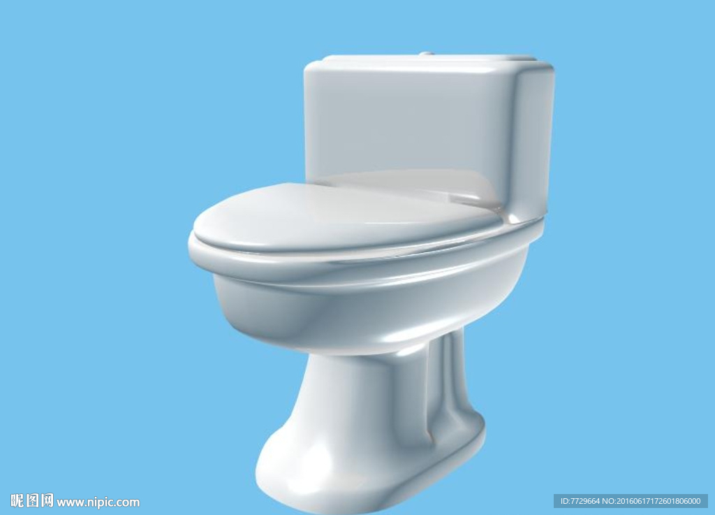 座便器模型 马桶