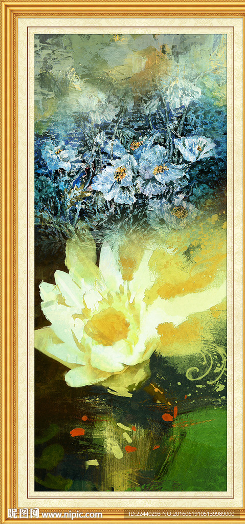 抽象油画