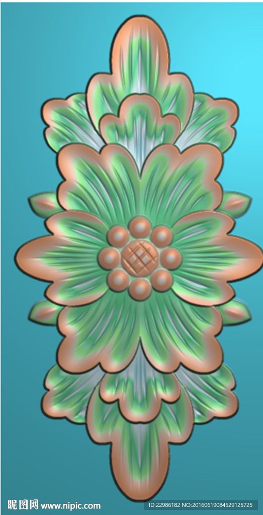 洋花角花 方形洋花 欧式洋花