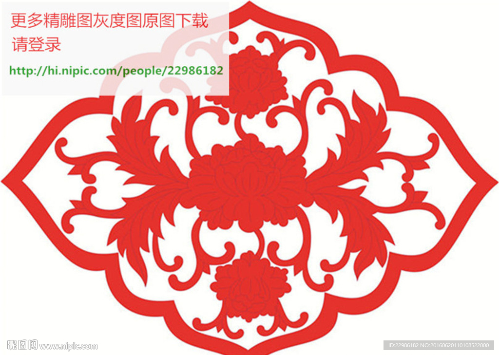 花格屏风镂空通花窗格精雕线条图