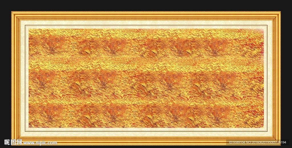 抽象油画