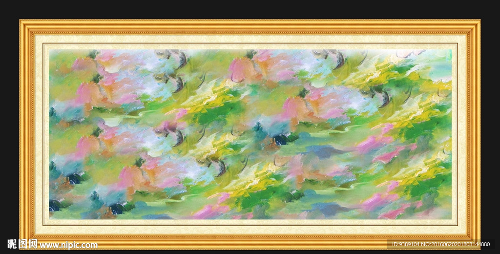 抽象油画