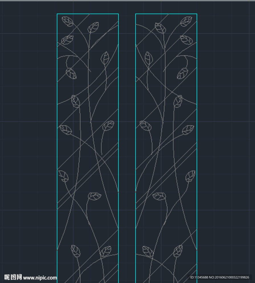 电视背景装饰画 玻璃工艺图