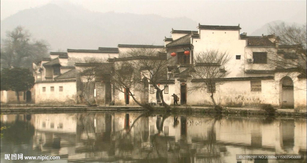 宏村古镇风景