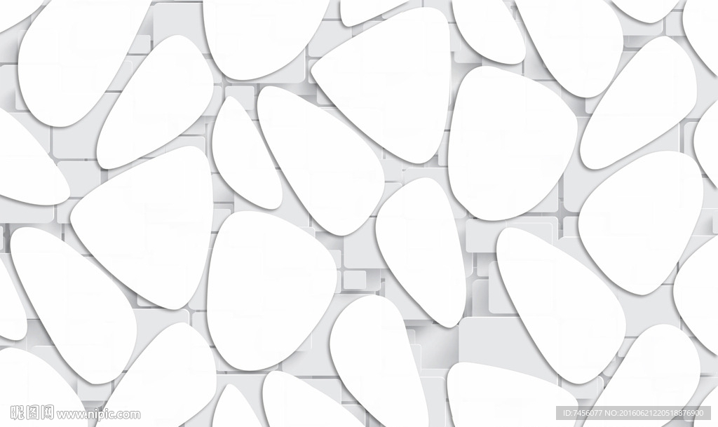 白玉石立体墙面背景墙