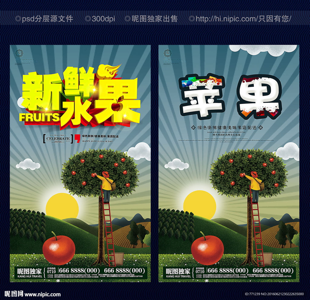 新鲜水果 苹果