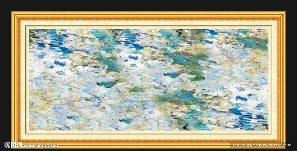 抽象油画