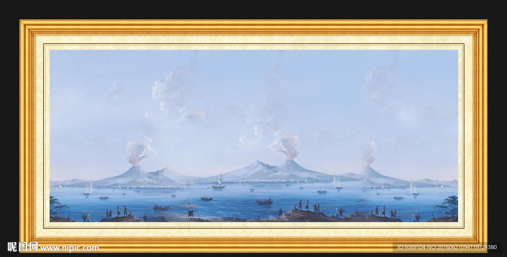 抽象油画