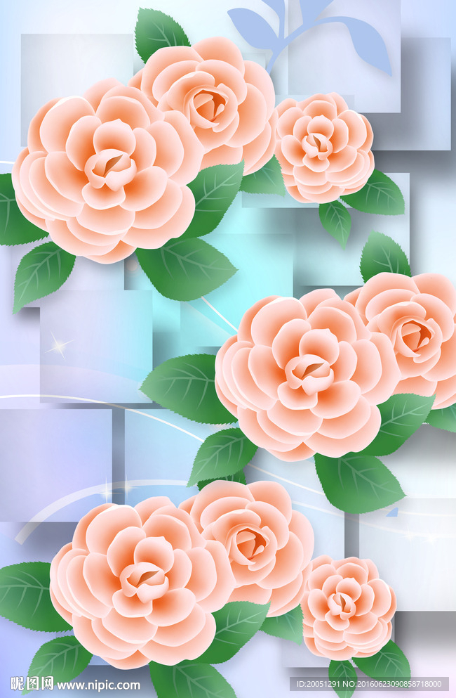 3d玄关背景墙