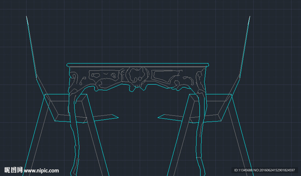 cad 明式家具