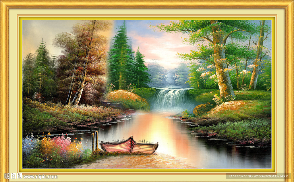油画风景