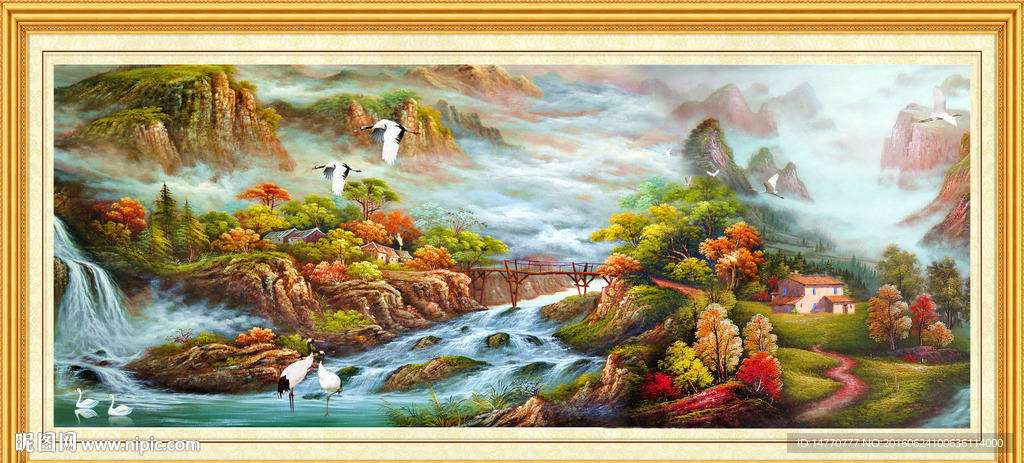 油画风景