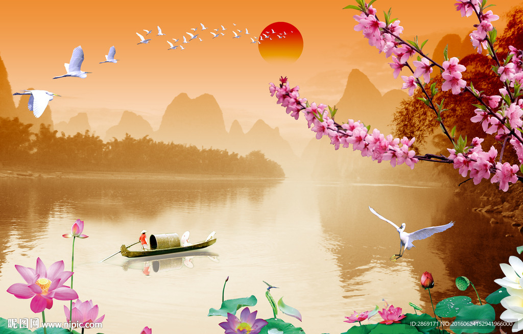 桂林山水画