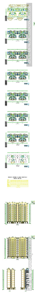 CAD洋房建筑设计施工图