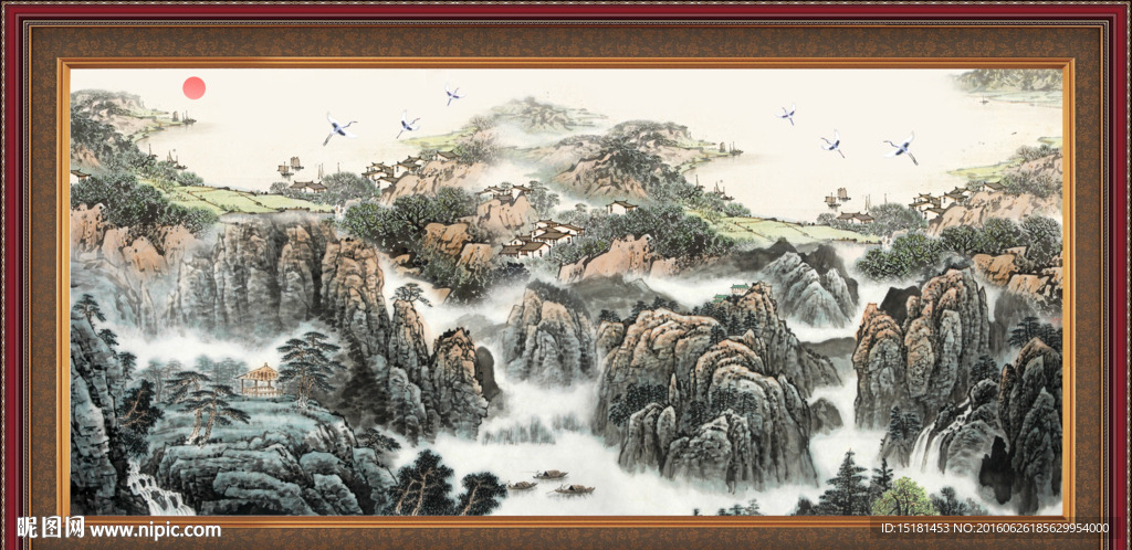 国画山水