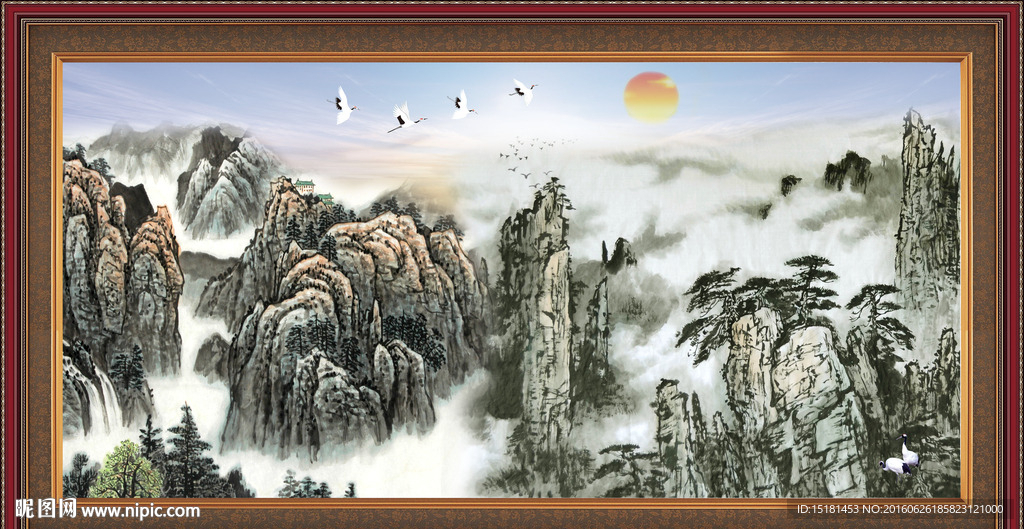 国画山水