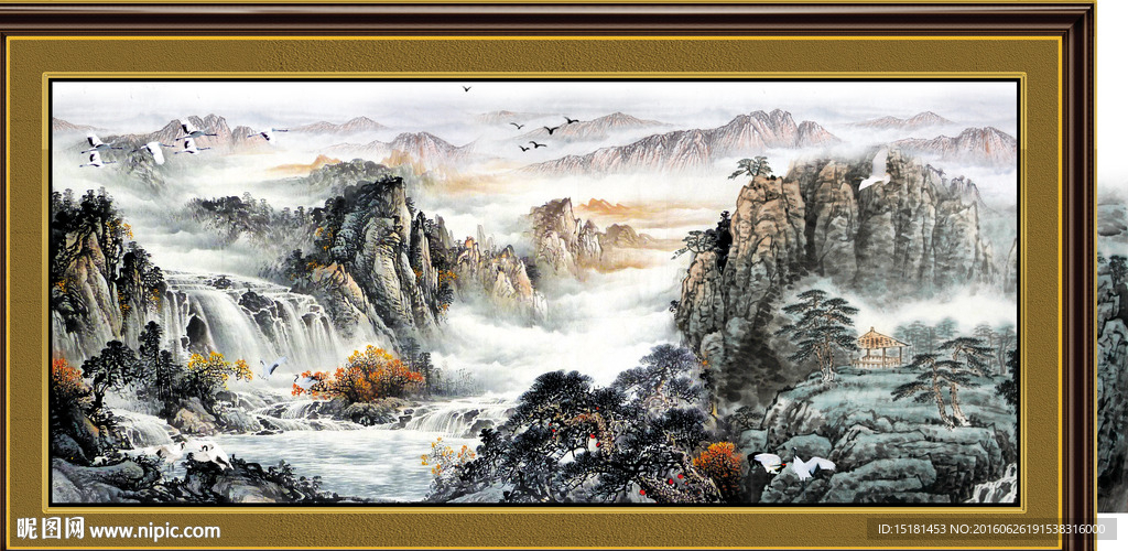 国画山水