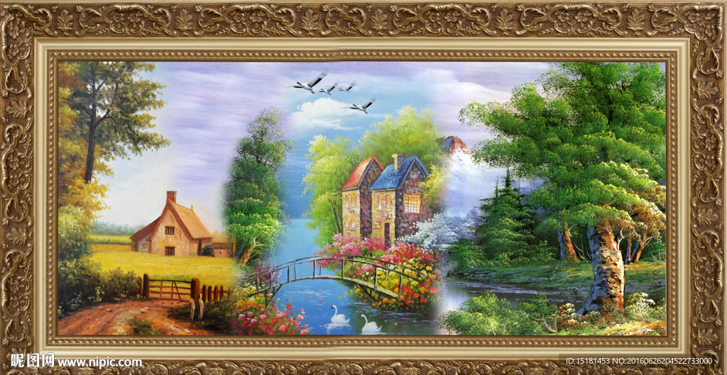 风景油画