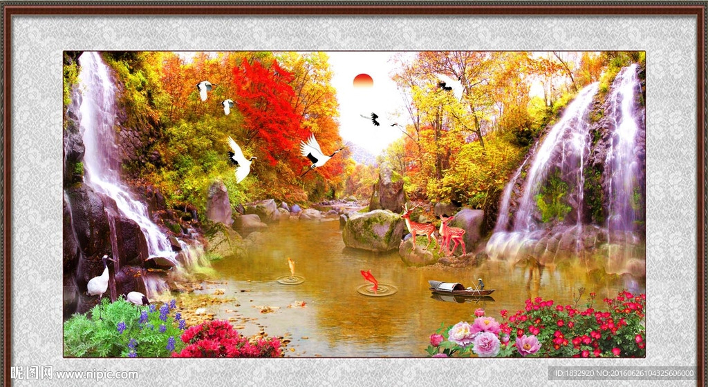 油画风景如画