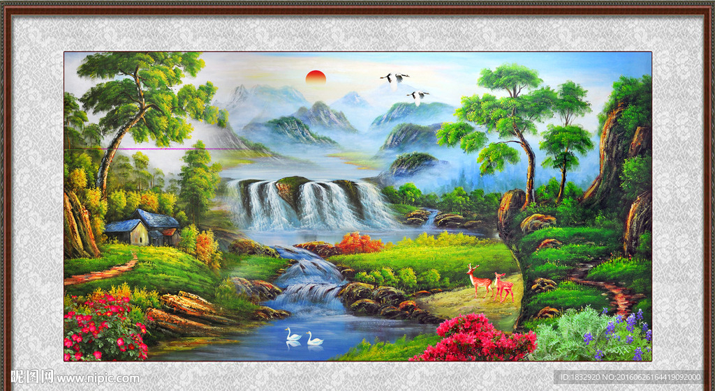 风景画油画