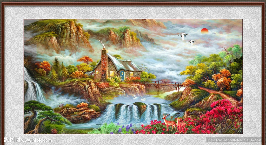油画风景