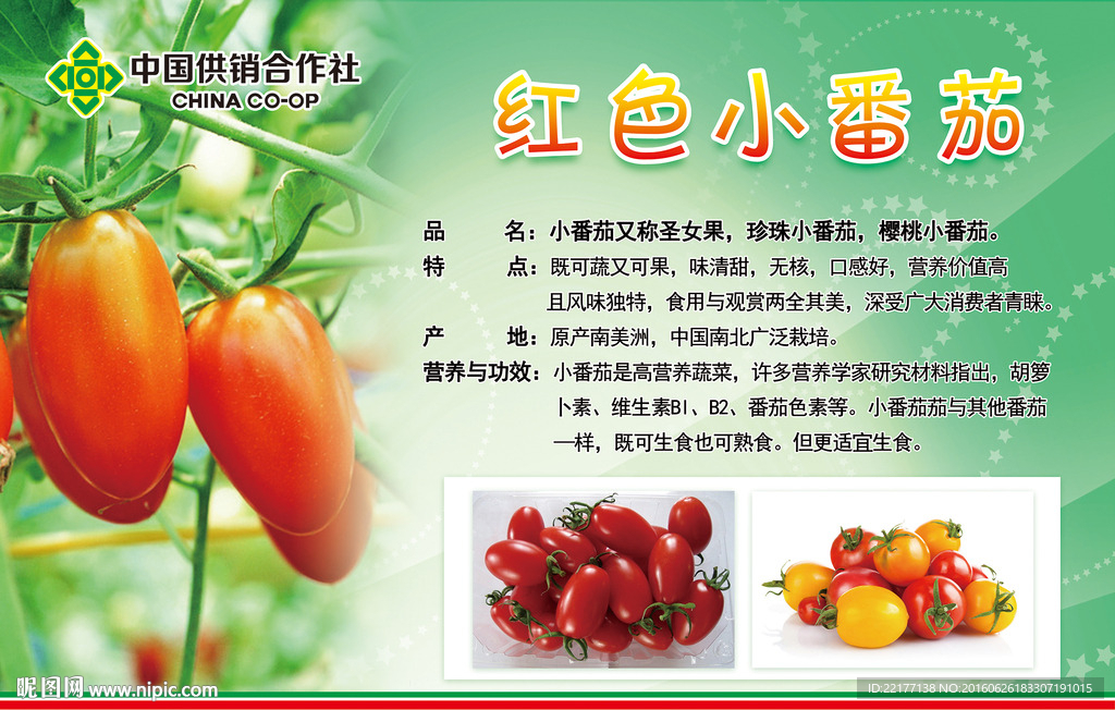 中国合作供销社——红色番茄