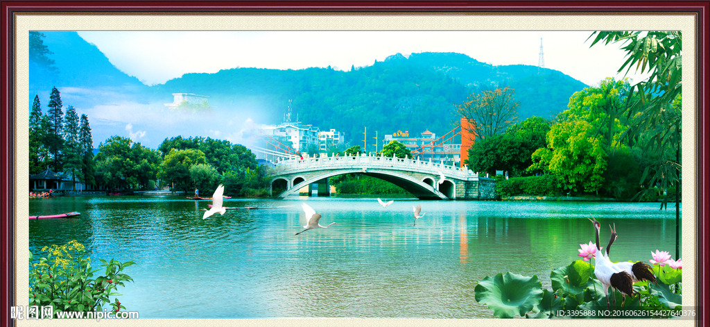 江南风情 山水风景