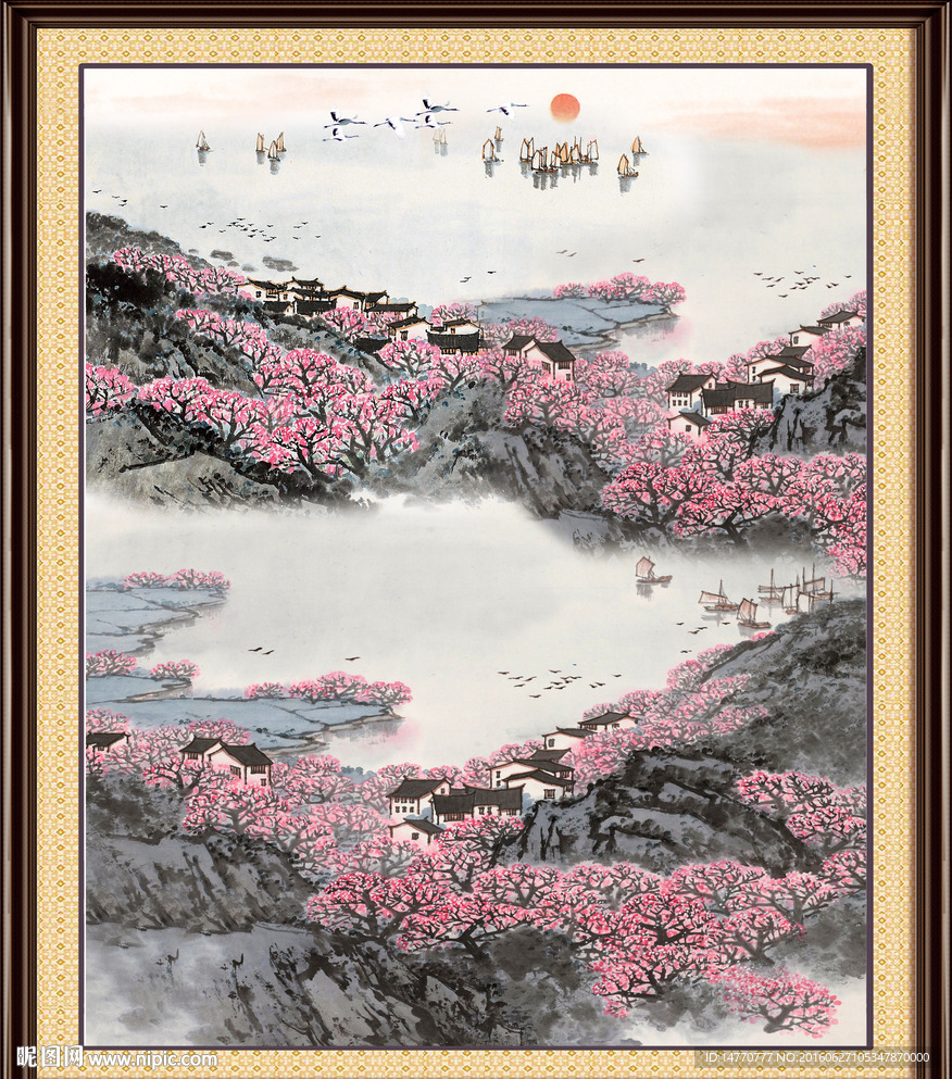 山水风景国画