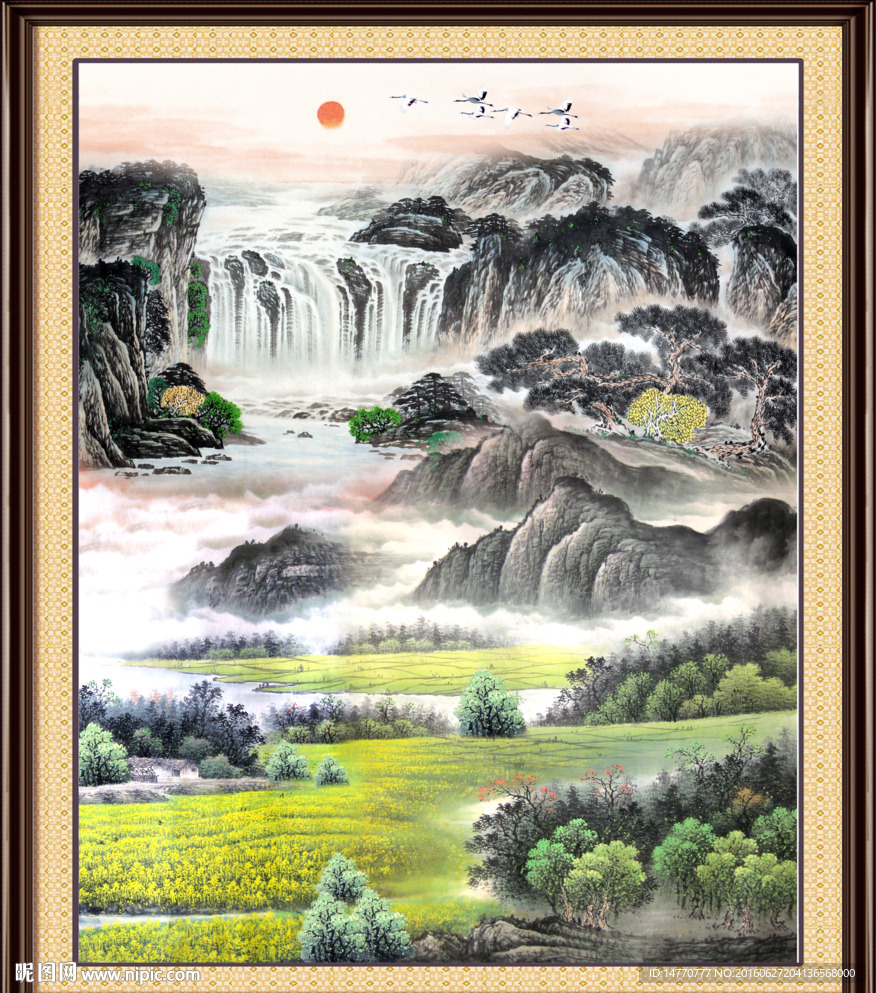 国画山水