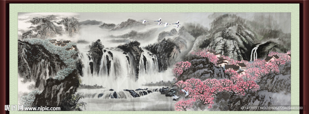 水墨山水