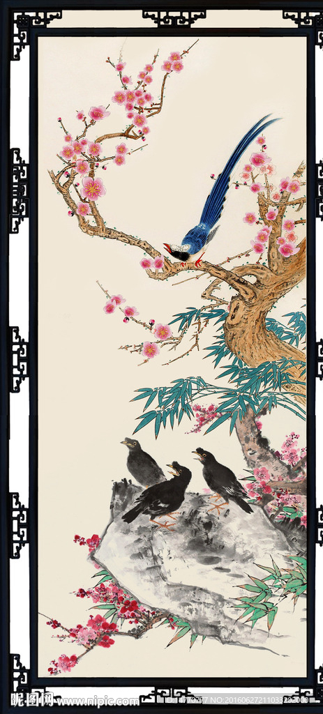 花鸟国画