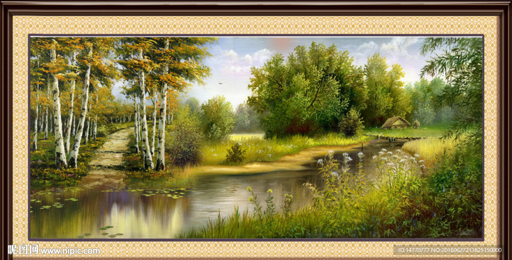 风景油画