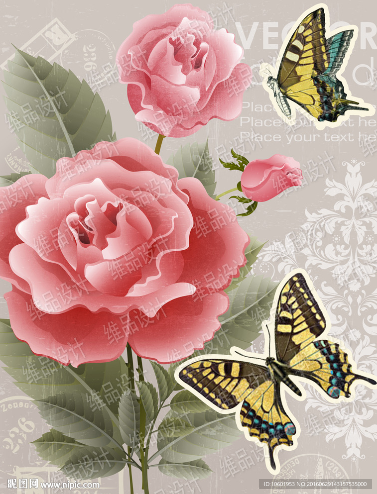 欧美风格装饰画