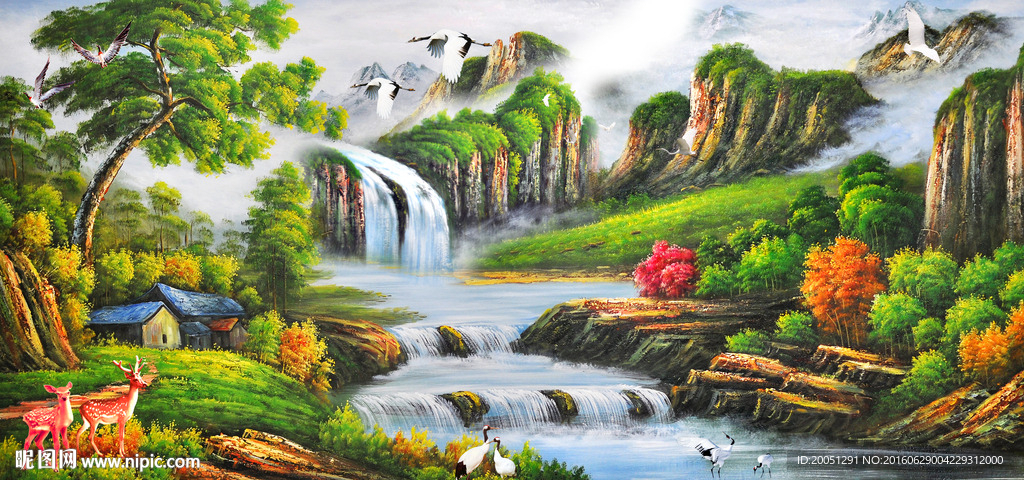 风景油画