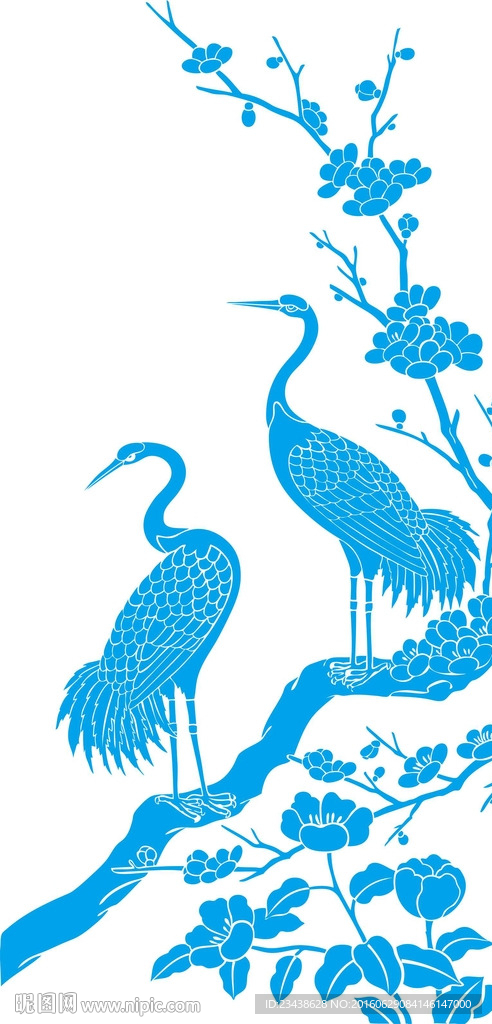 梅花鹤