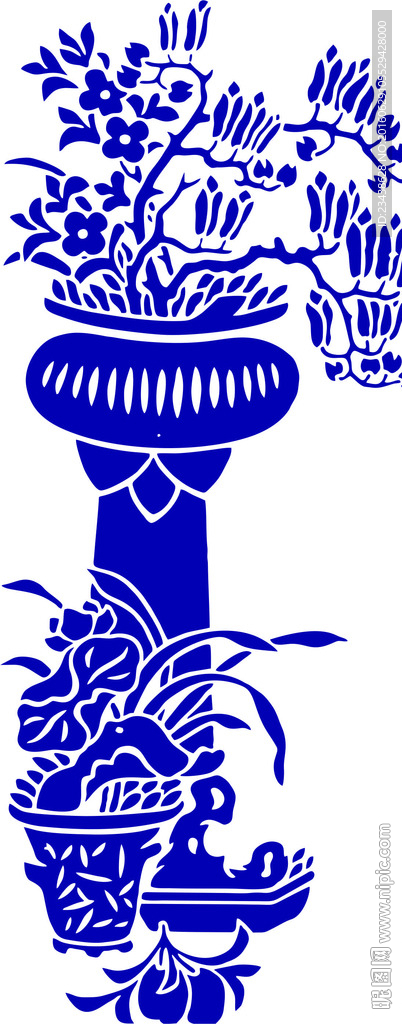 花瓶 花卉