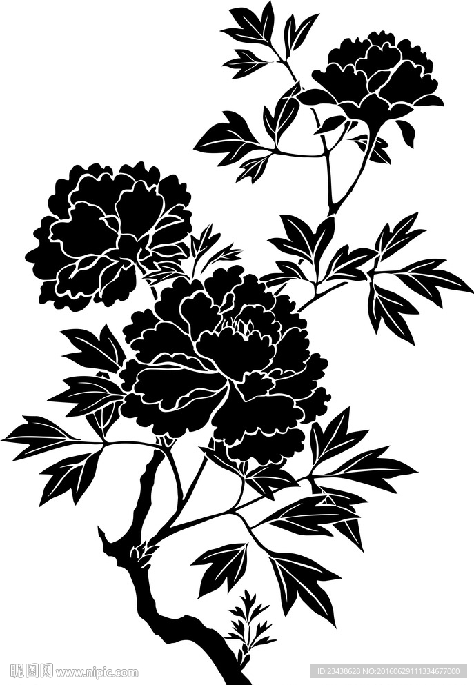 古典风情 花