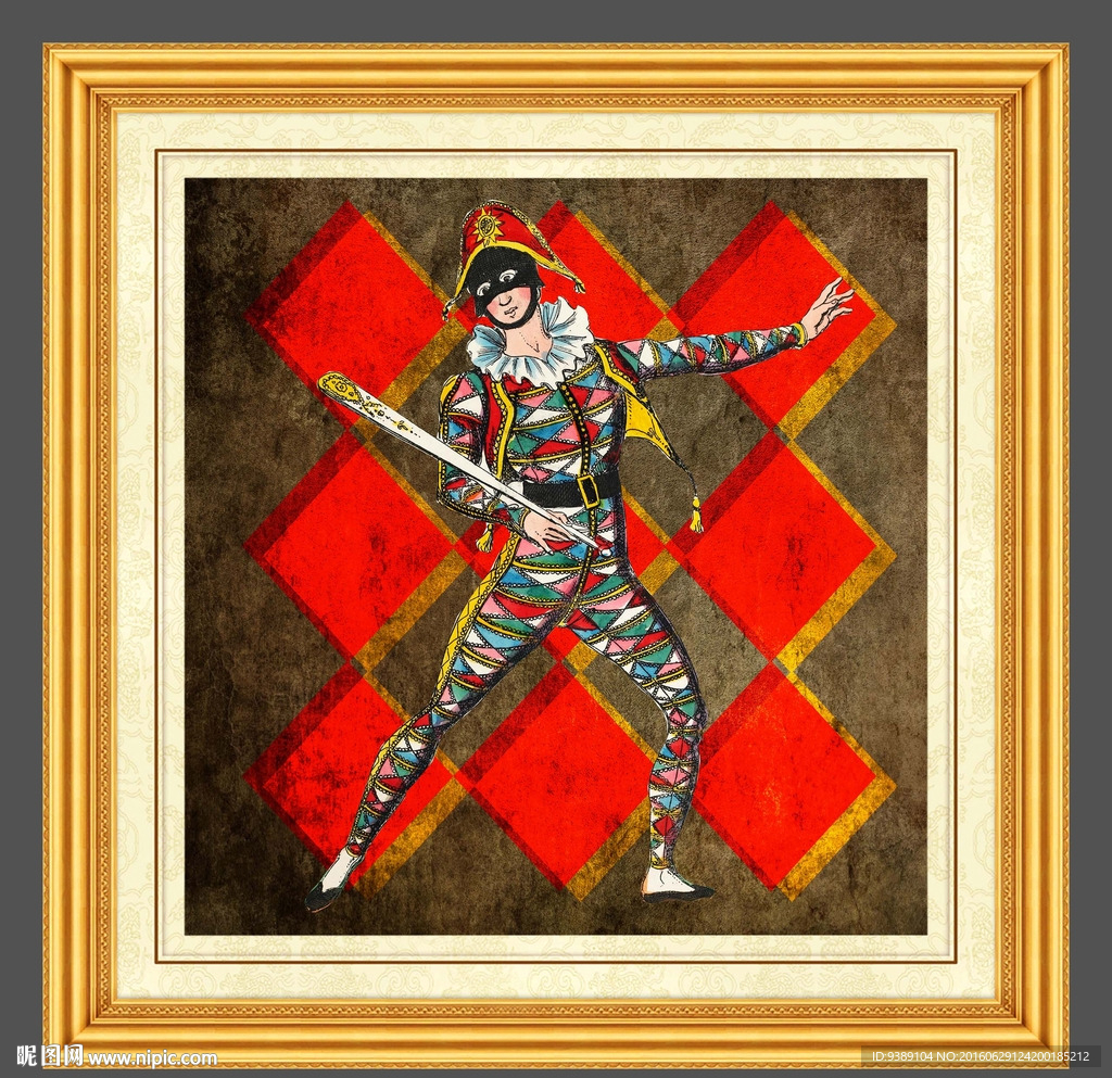 人物装饰画