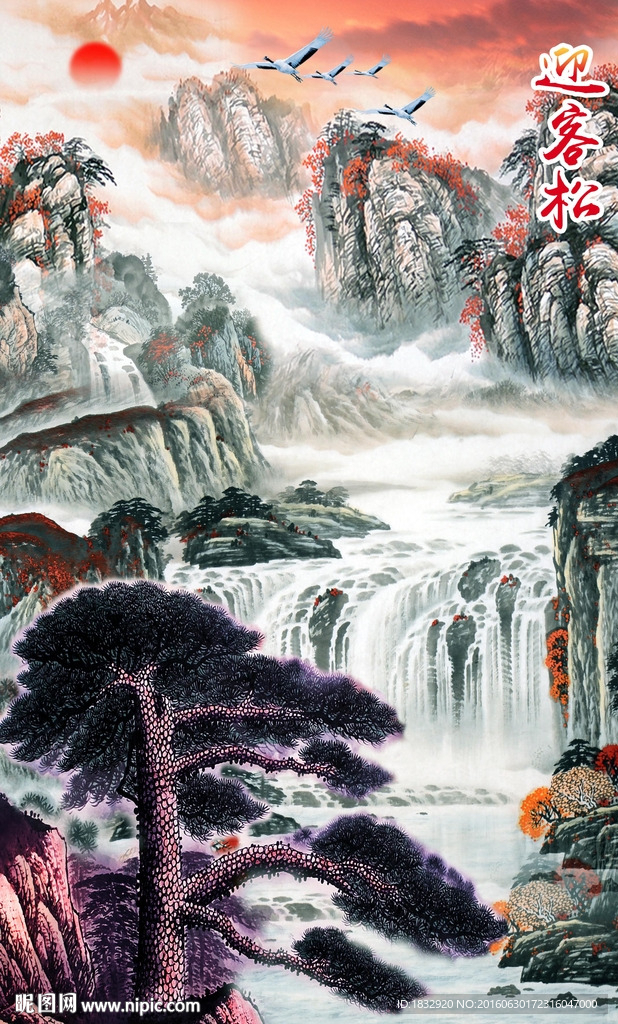 迎客松