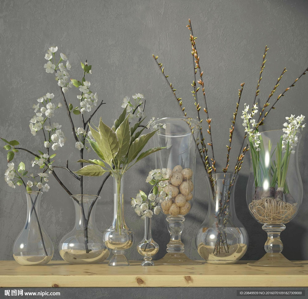 精品玻璃植物