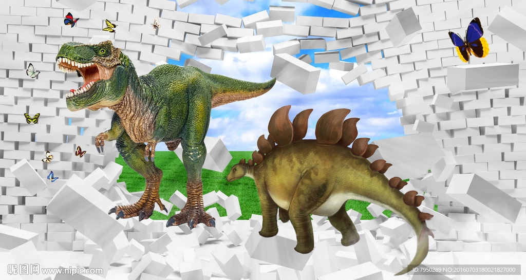 3D恐龙