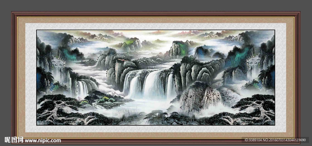 山水画