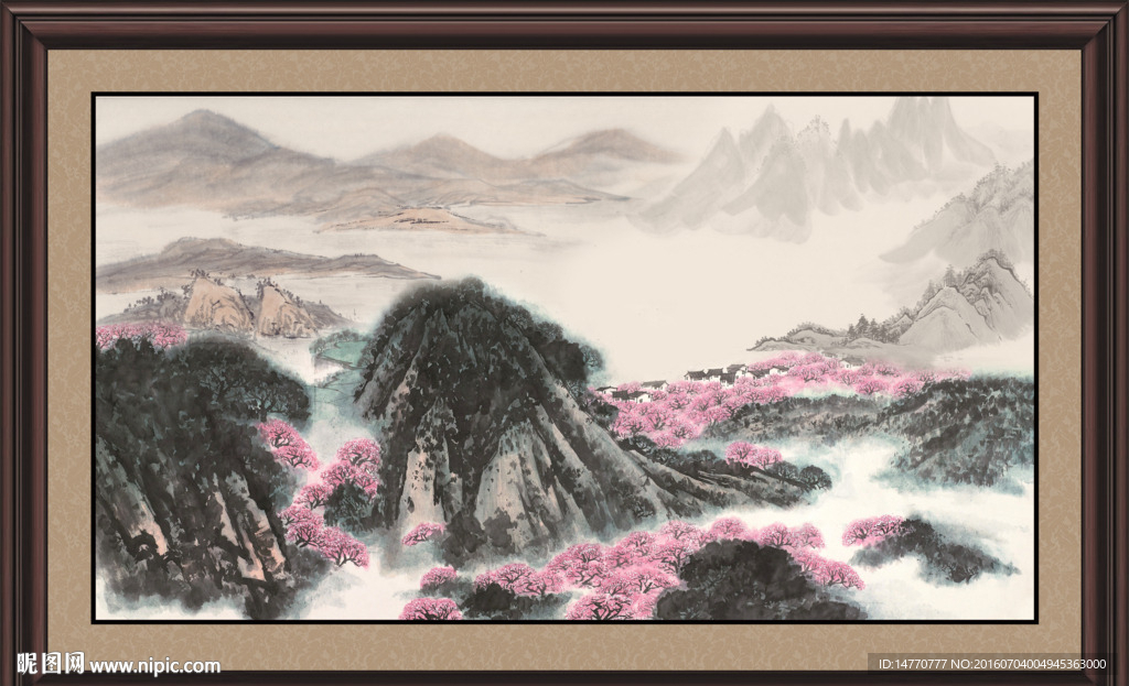 山水画