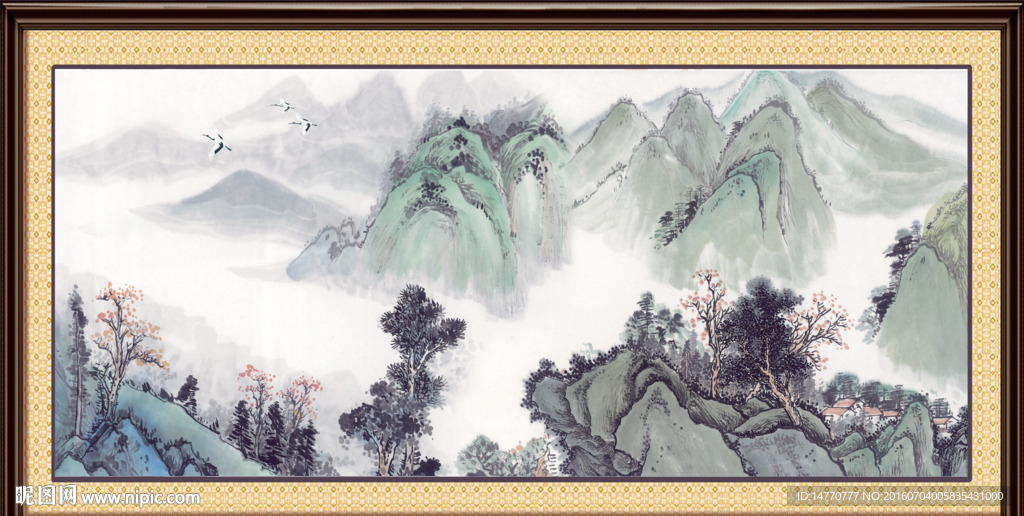 国画风景