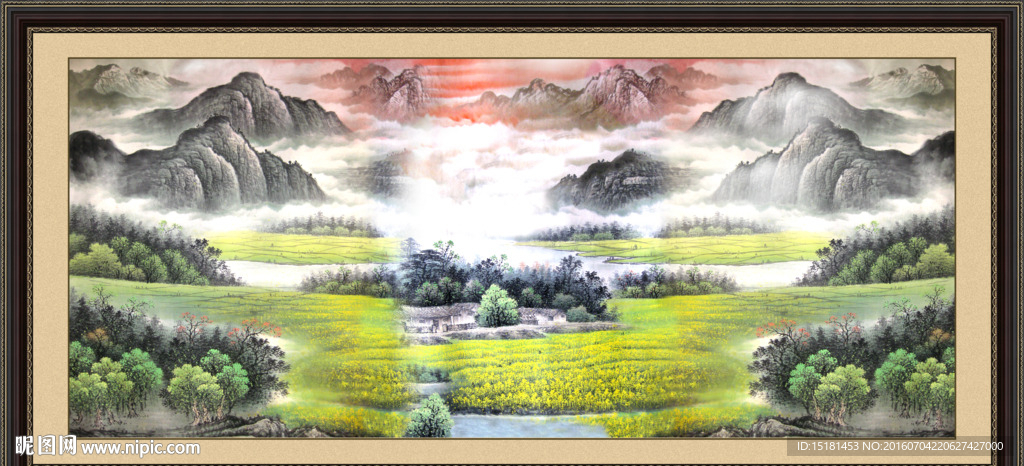 国画山水