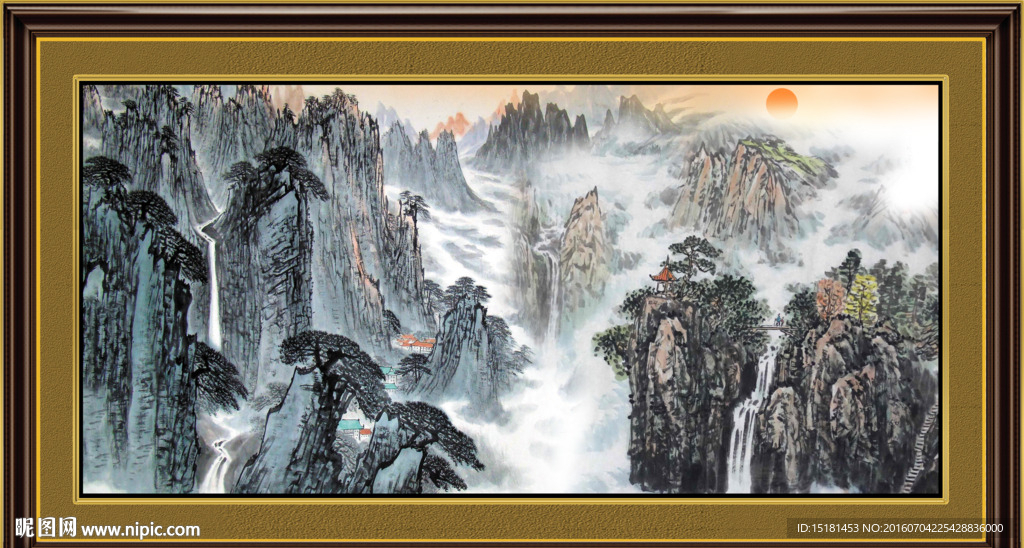 国画山水