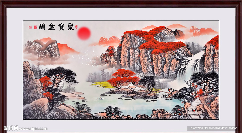 国画山水