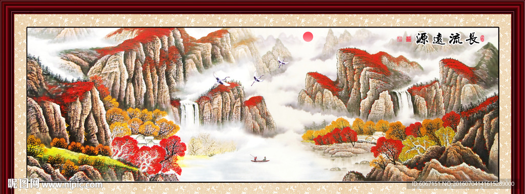国画山水