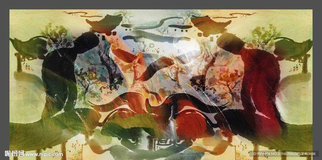 抽象画